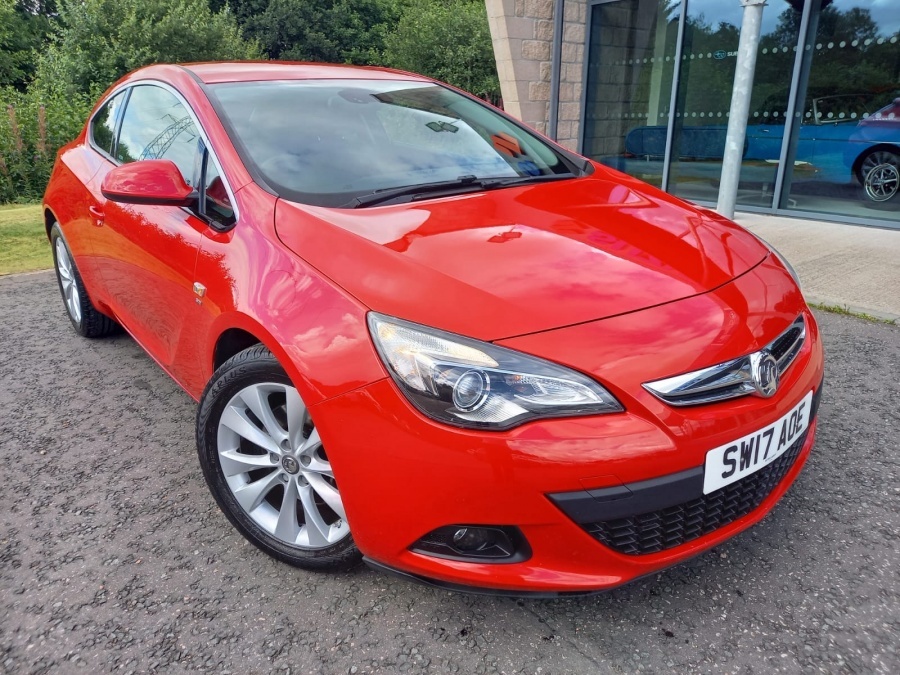 Vauxhall Astra GTC 1.4T 16V Sri Red