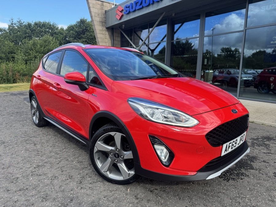 Ford Fiesta 1.0 Ecoboost Active 1 Red