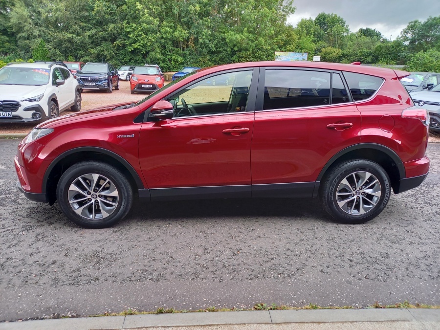 Toyota Rav 4 2.5 Vvt-i Hybrid Icon Tss Cvt Cloth 2Wd Red #4