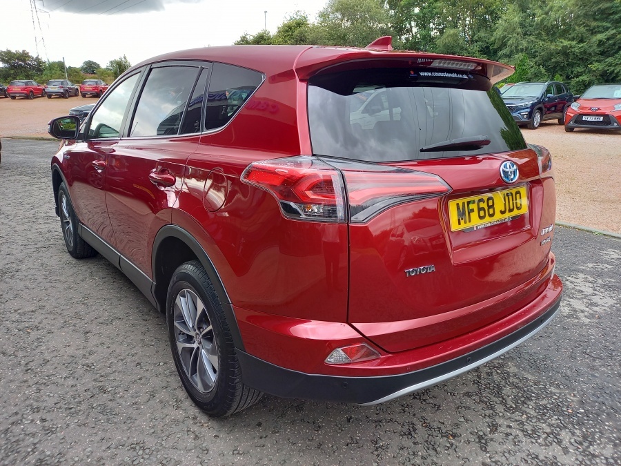 Toyota Rav 4 2.5 Vvt-i Hybrid Icon Tss Cvt Cloth 2Wd Red #5