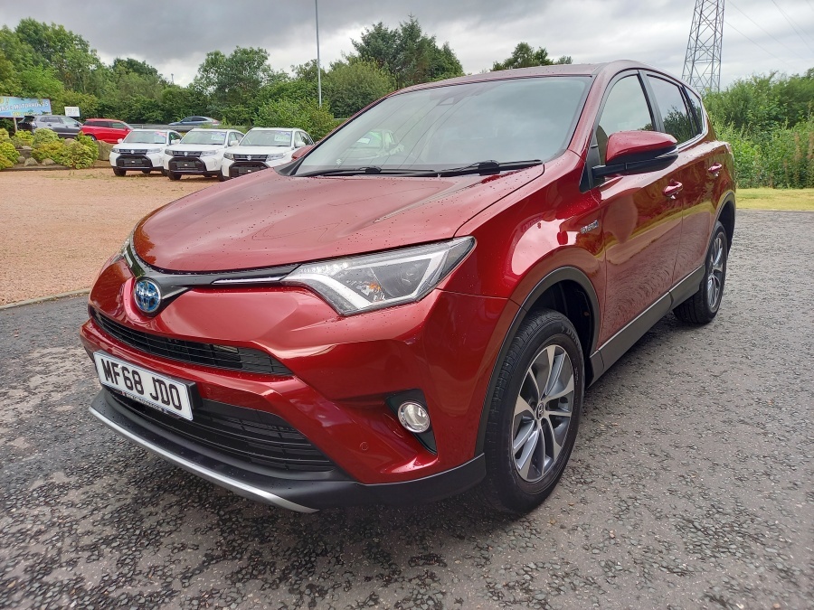 Toyota Rav 4 2.5 Vvt-i Hybrid Icon Tss Cvt Cloth 2Wd Red #3