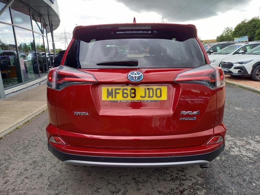 Toyota Rav 4 2.5 Vvt-i Hybrid Icon Tss Cvt Cloth 2Wd Red #6