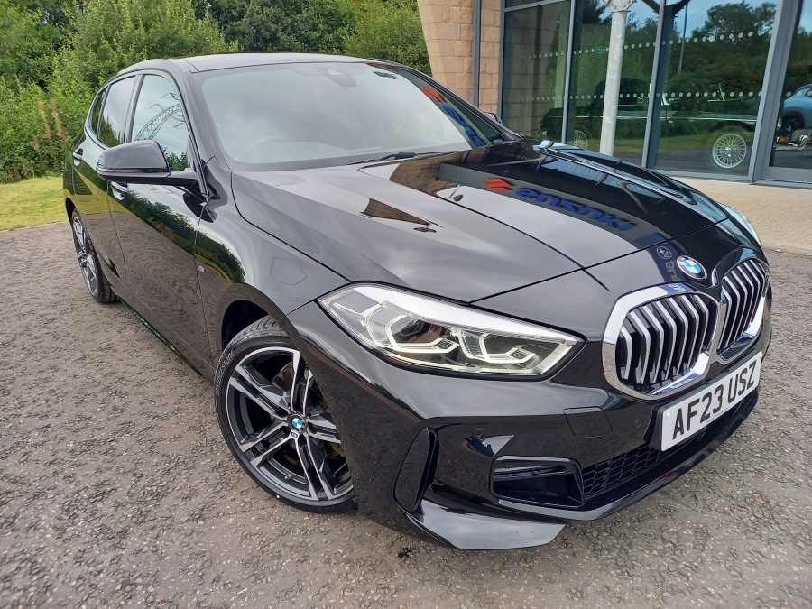 BMW 1 Series 118D M Sport Step Live Cockpit Pro Black
