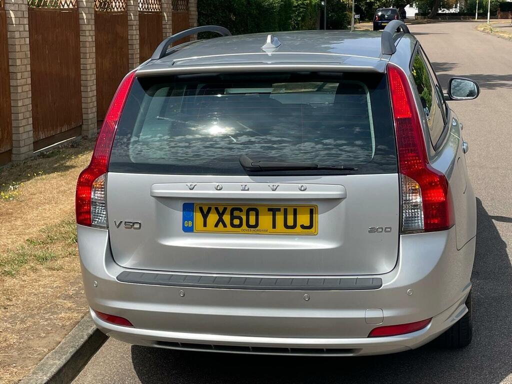 Volvo V50 D Drive Se Lux Great Workhorse And Low Road Tax Blue #9