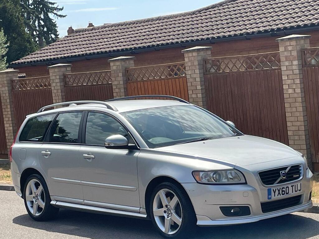 Volvo V50 D Drive Se Lux Great Workhorse And Low Road Tax Blue #12
