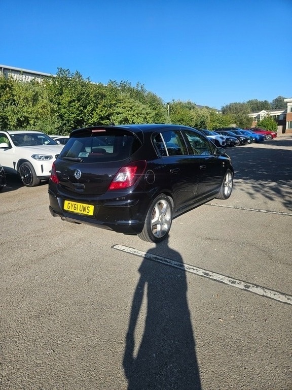 Vauxhall Corsa Sri Black #3