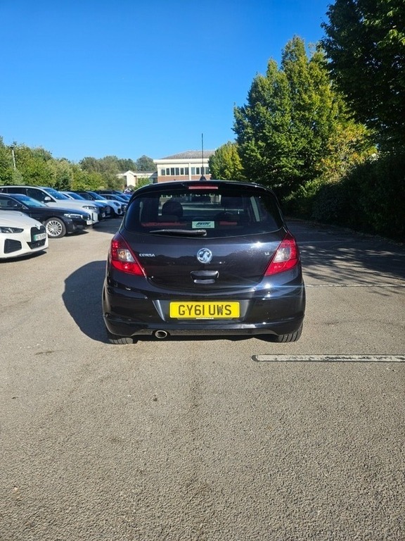 Vauxhall Corsa Sri Black #4