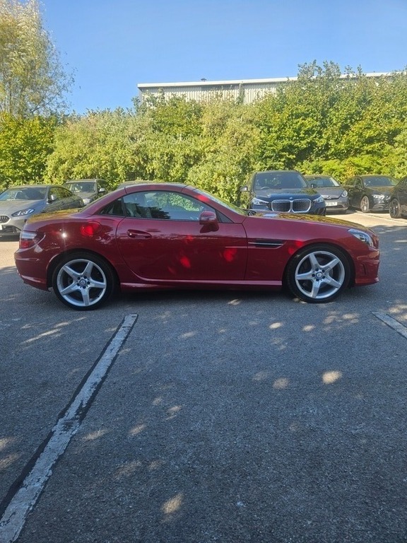 Mercedes-Benz SLK Slk250 Blueefficiency Amg Sport Red #2
