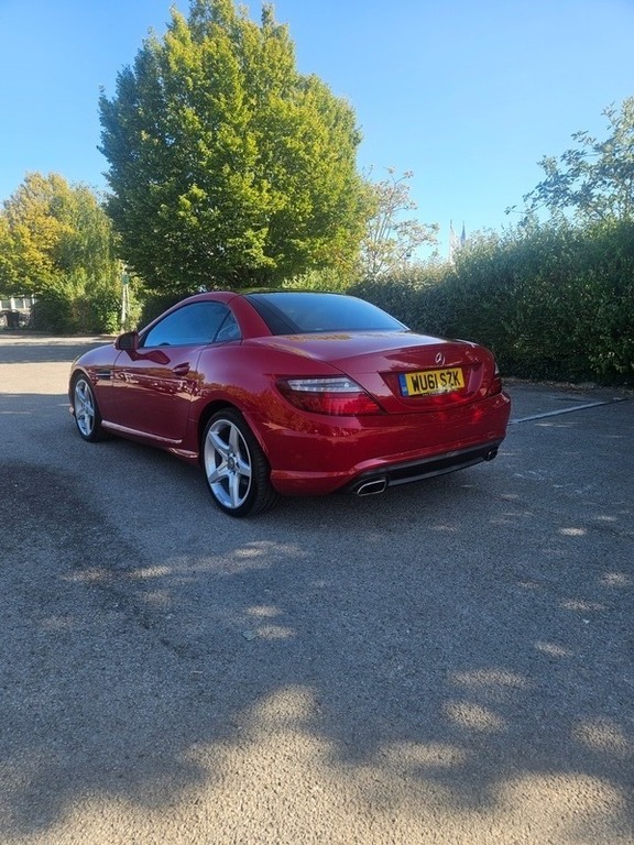 Mercedes-Benz SLK Slk250 Blueefficiency Amg Sport Red #5