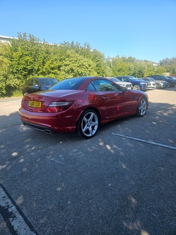 Mercedes-Benz SLK Slk250 Blueefficiency Amg Sport Red #3