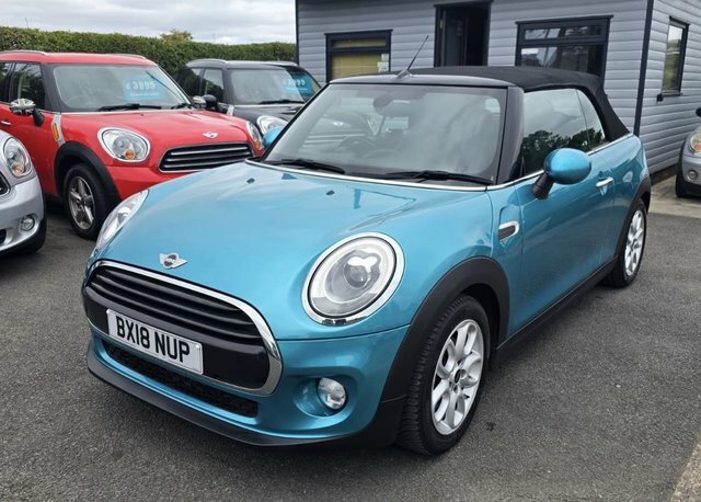 Mini Convertible 1.5 Cooper Convertible Euro 6 S BX18NUP Blue #2