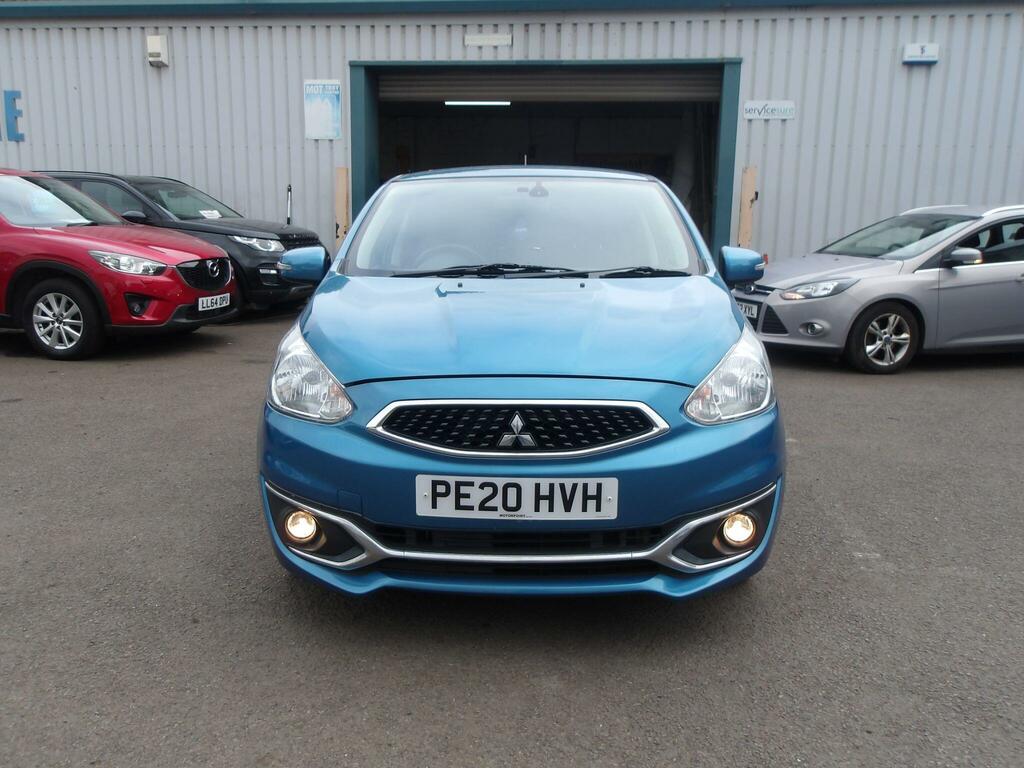 Mitsubishi Mirage 3 Blue #2