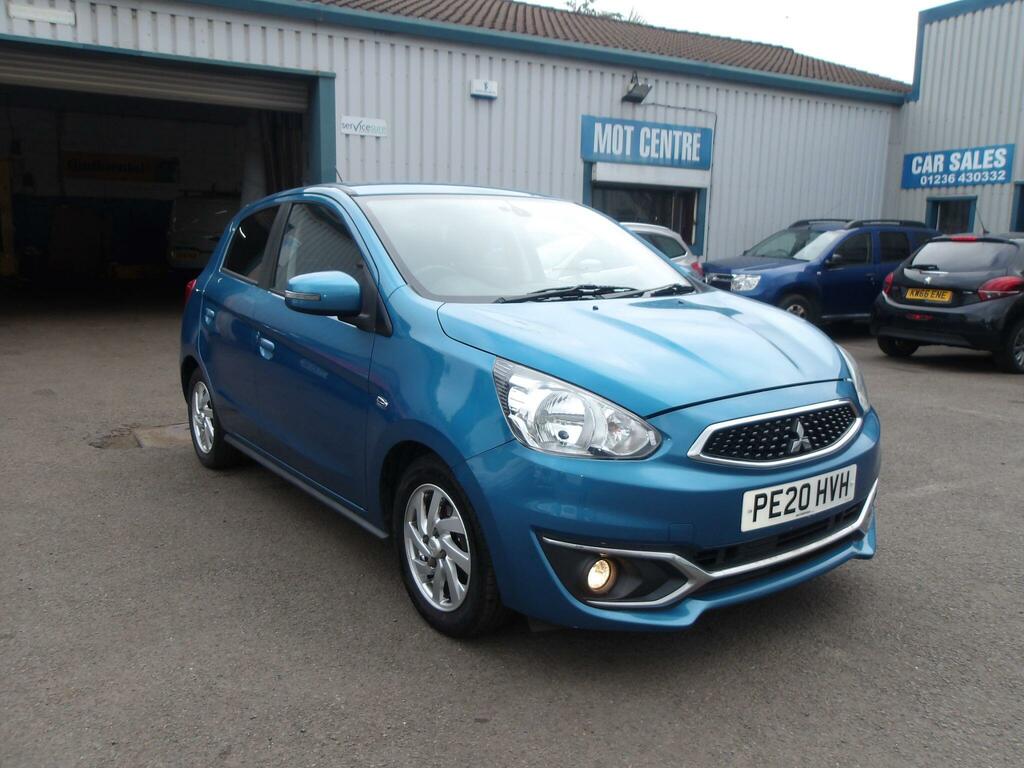 Mitsubishi Mirage 3 Blue
