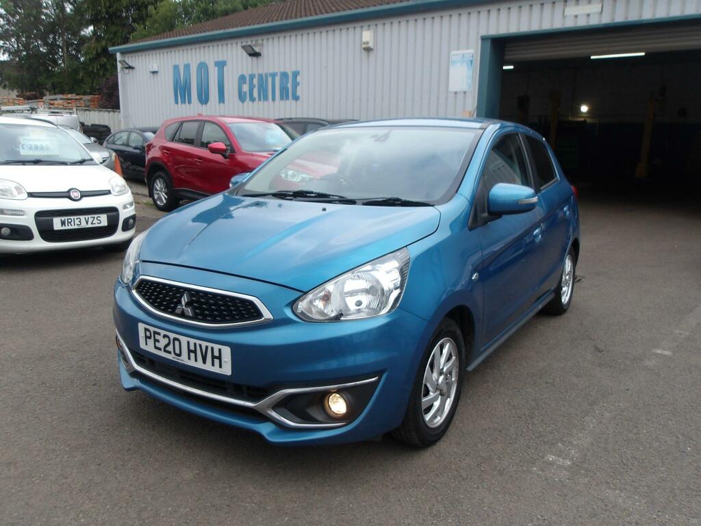 Mitsubishi Mirage 3 Blue #3