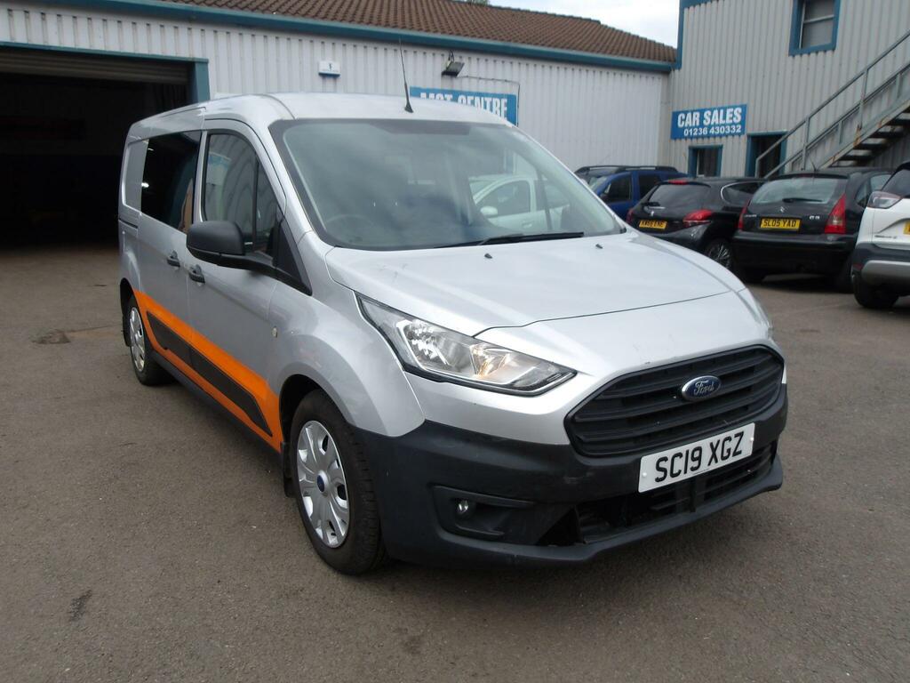 Ford Transit Connect 1.5 230 Ecoblue Trend Crew Van L2 Euro 6 Ss 6Dr Silver