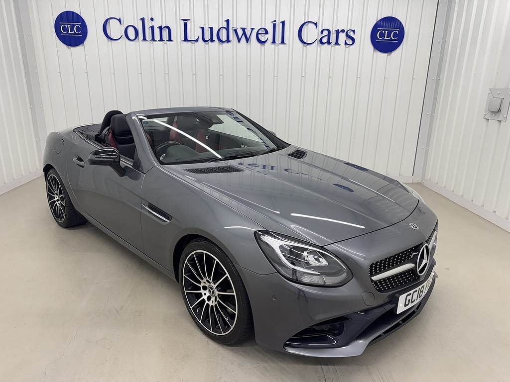 Mercedes-Benz SLC 2.0 Slc200 Gpf Amg Line Convertible G-t Grey