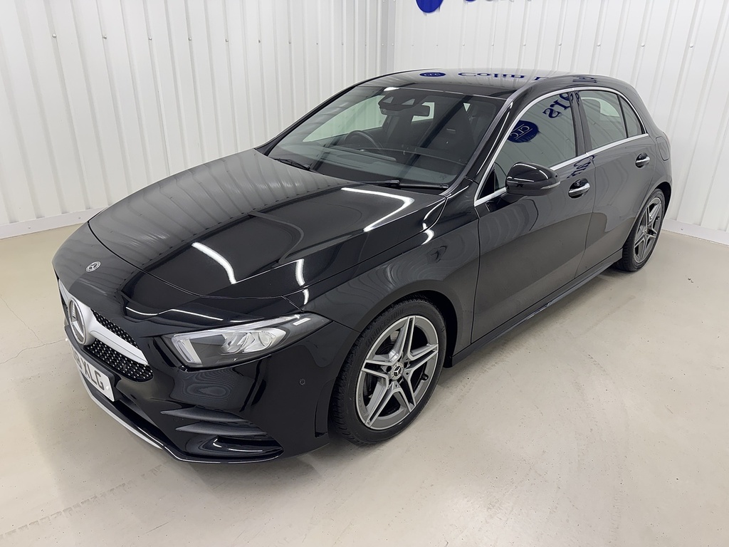 Mercedes-Benz A Class 1.3 A200 Amg Line Premium 7G-dct Euro 6 Ss HJ18XLG Black #2