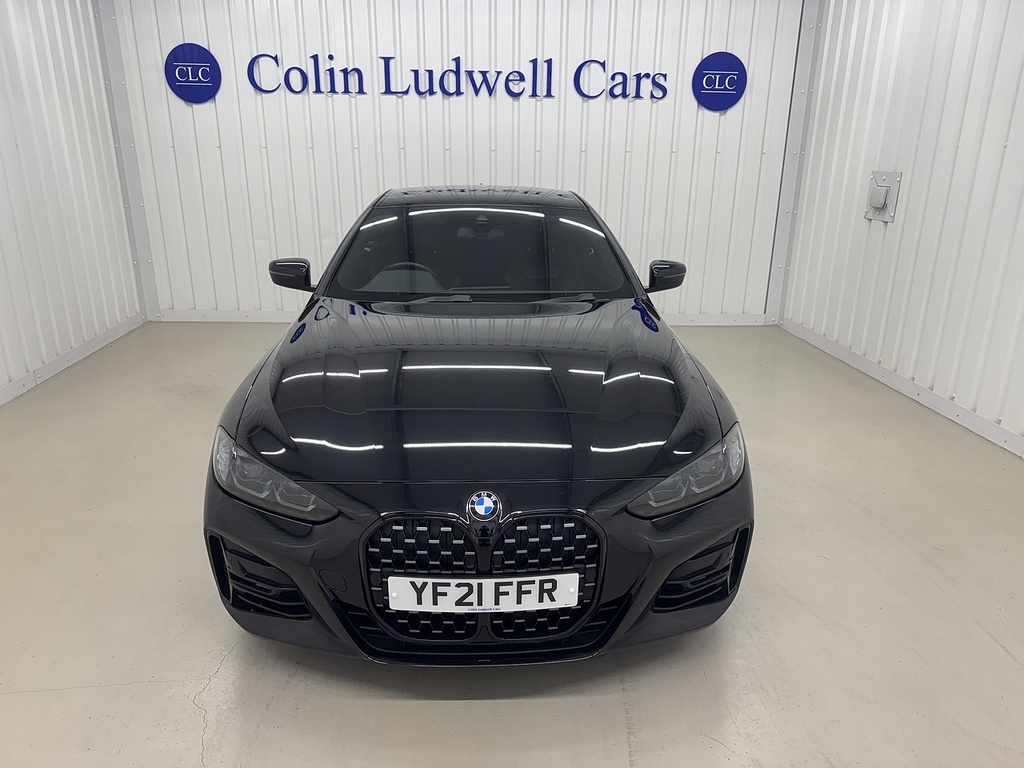 BMW 4 Series 2.0 420I M Sport Euro 6 Ss YF21FFR Black #3