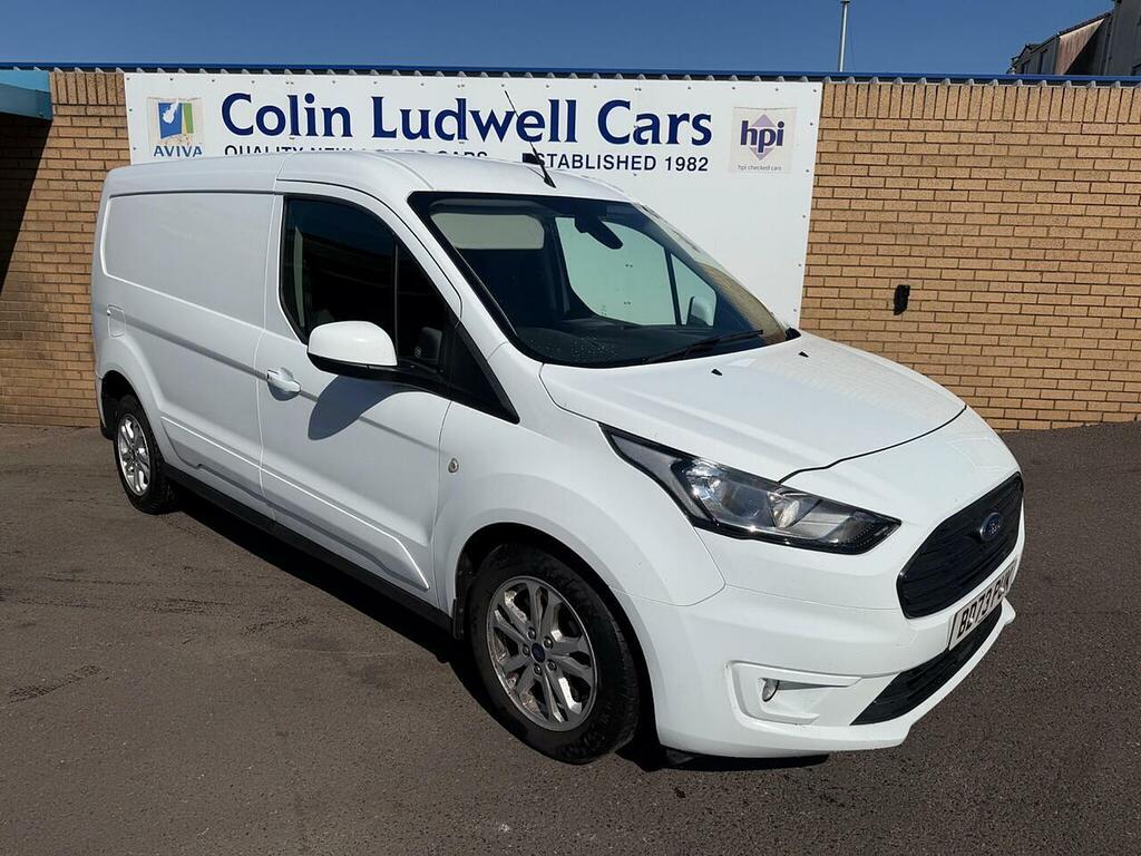 Ford Transit Connect 1.5 250 Ecoblue Limited L2 Euro 6 Ss White