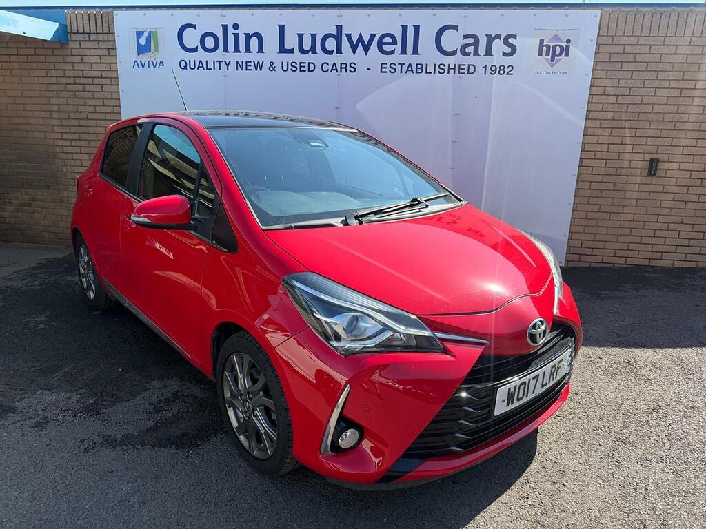 Toyota Yaris 1.5 Vvt-i Excel Euro 6 WO17LRF Red #2