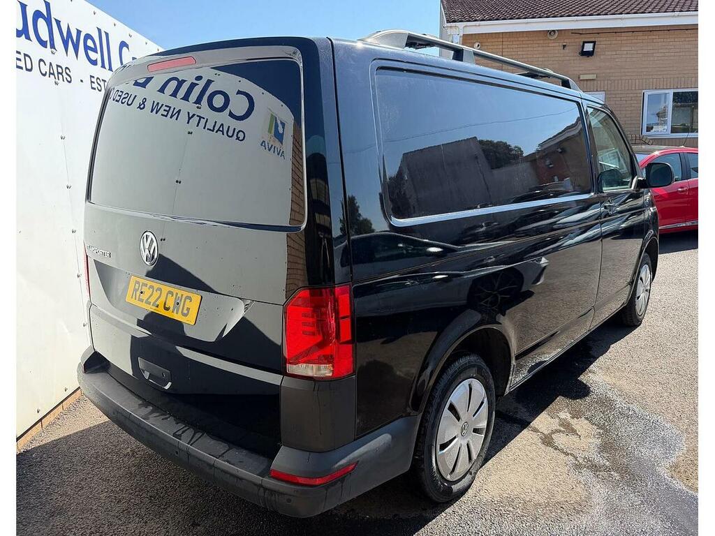 Volkswagen Transporter 2.0 Tdi T30 Startline Panel Van Black #4