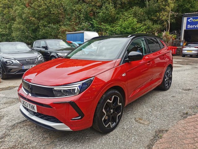 Vauxhall Grandland X 2023 23 1.2 Turbo Ultimate Suv E Red #3