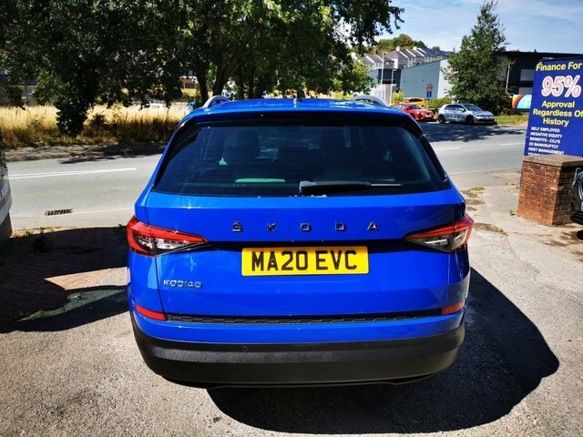 Skoda Kodiaq 2020 20 1.5 Tsi Act Se L Suv Dsg Euro 6 Blue #5
