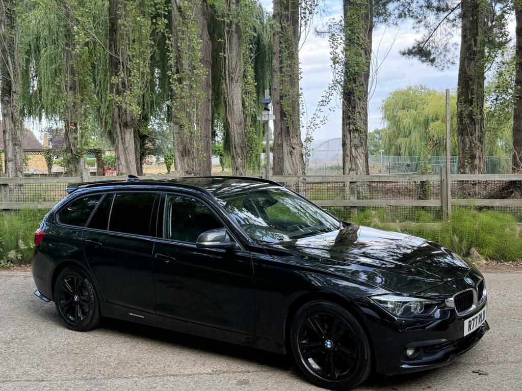 BMW 3 Series 1.5 318I Sport Touring Euro 6 Ss Black #3