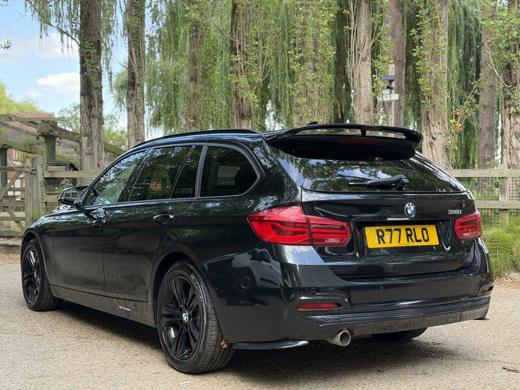 BMW 3 Series 1.5 318I Sport Touring Euro 6 Ss Black #2