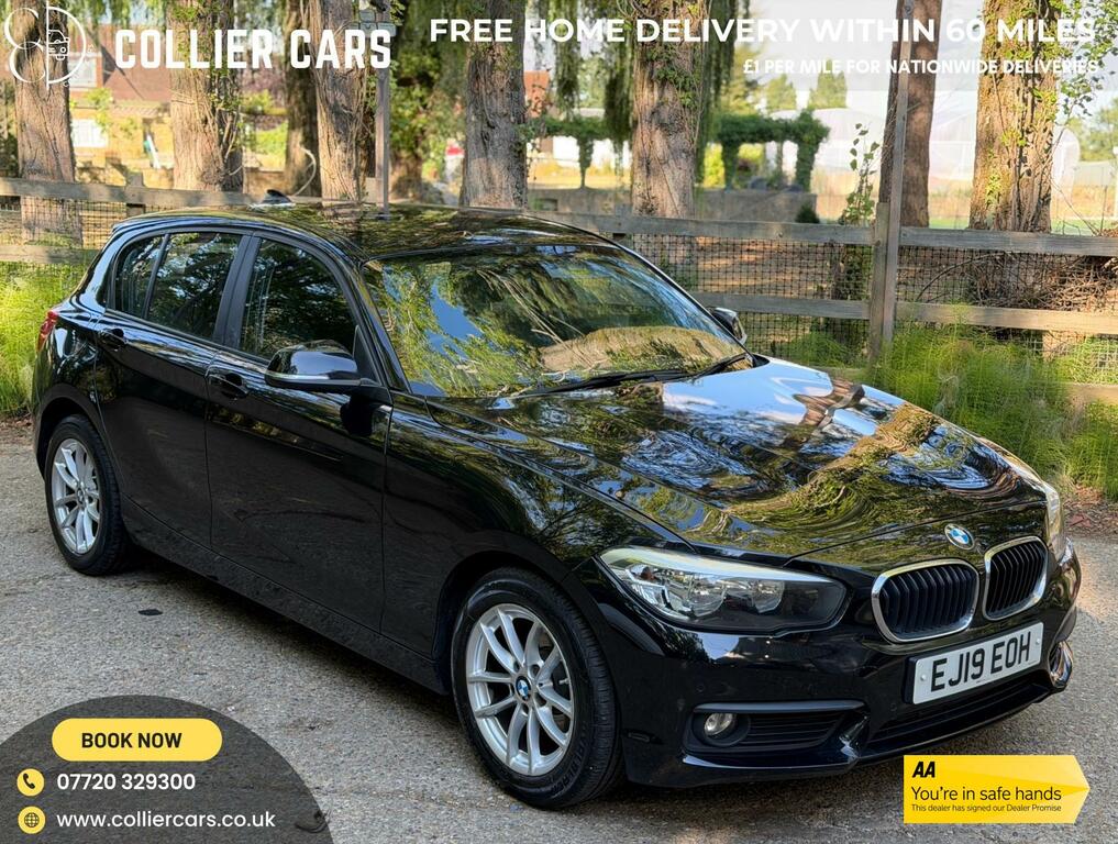 BMW 1 Series 1.5 116D Se Hatchback Euro 6 S Black