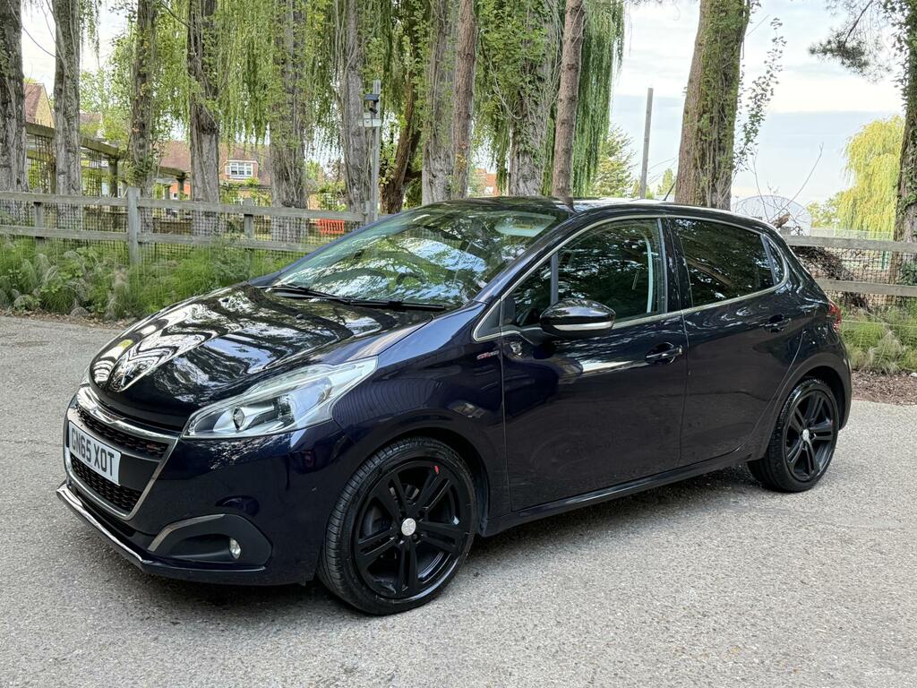 Peugeot 208 Gt Line Blue #4