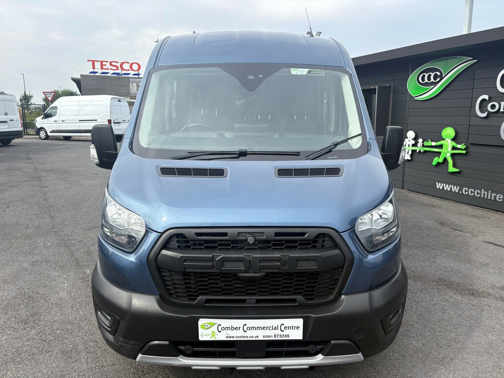 Ford Transit Custom 350 Trail L3h2 Double Cab 2.0 Ecoblue 170Ps Fwd -  Blue #2