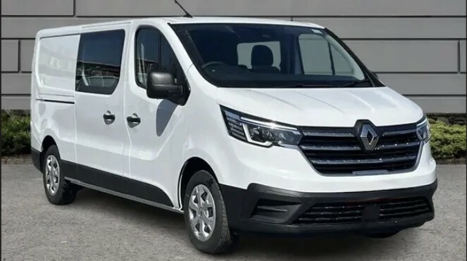 Renault Trafic Ll30 Blue Dci 130 Advance Crew Cab- 6 Seater White