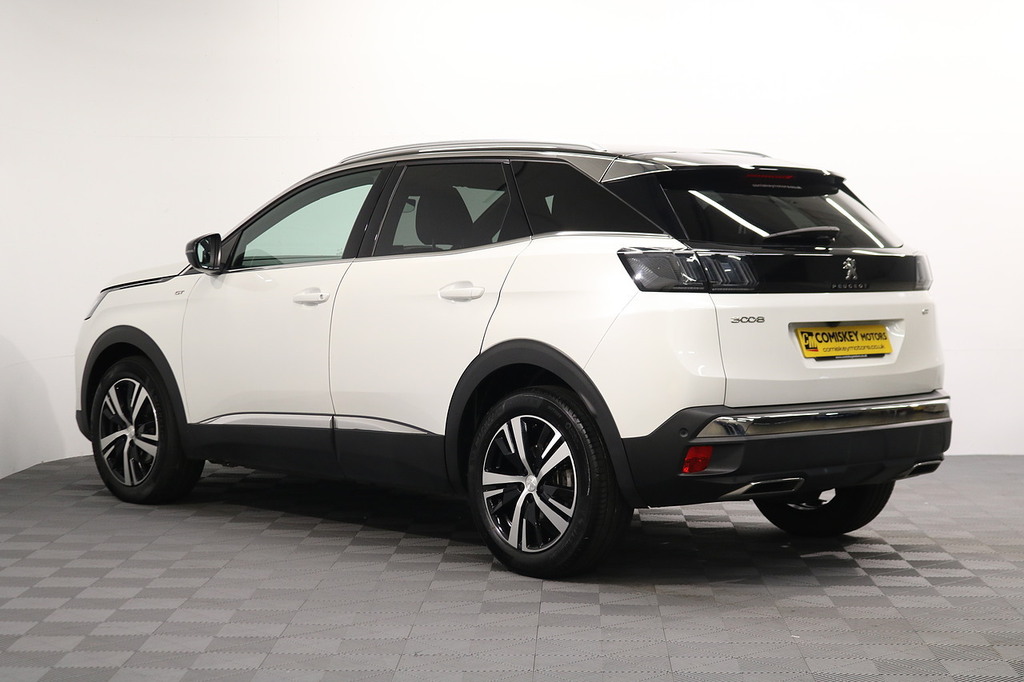 Peugeot 3008 Bluehdi Gt FV73GUA White #4