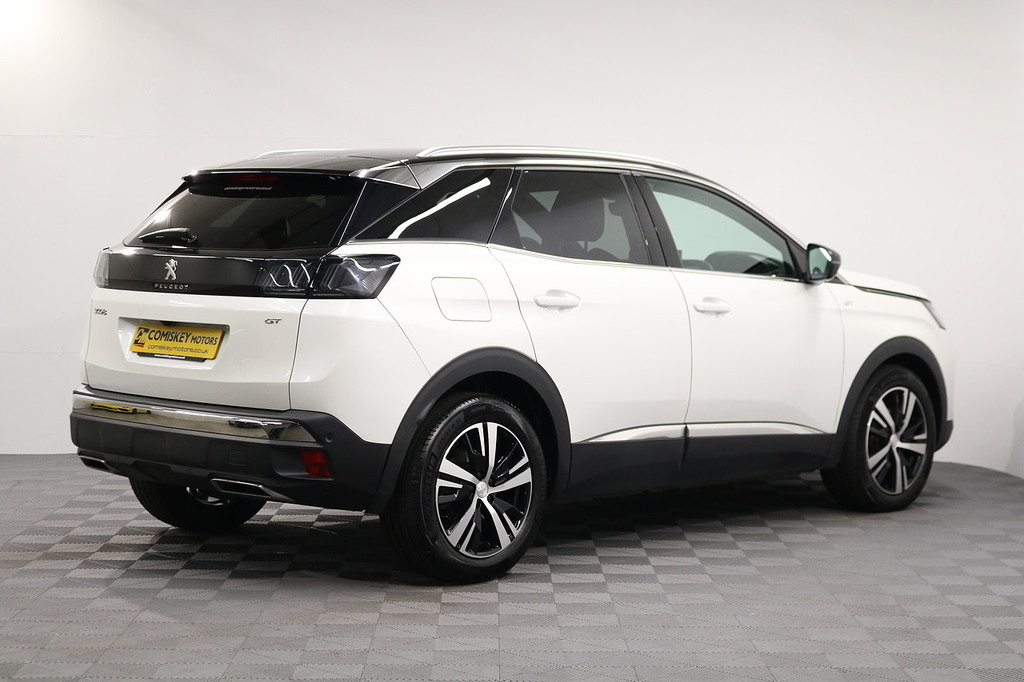 Peugeot 3008 Bluehdi Gt FV73GUA White #6
