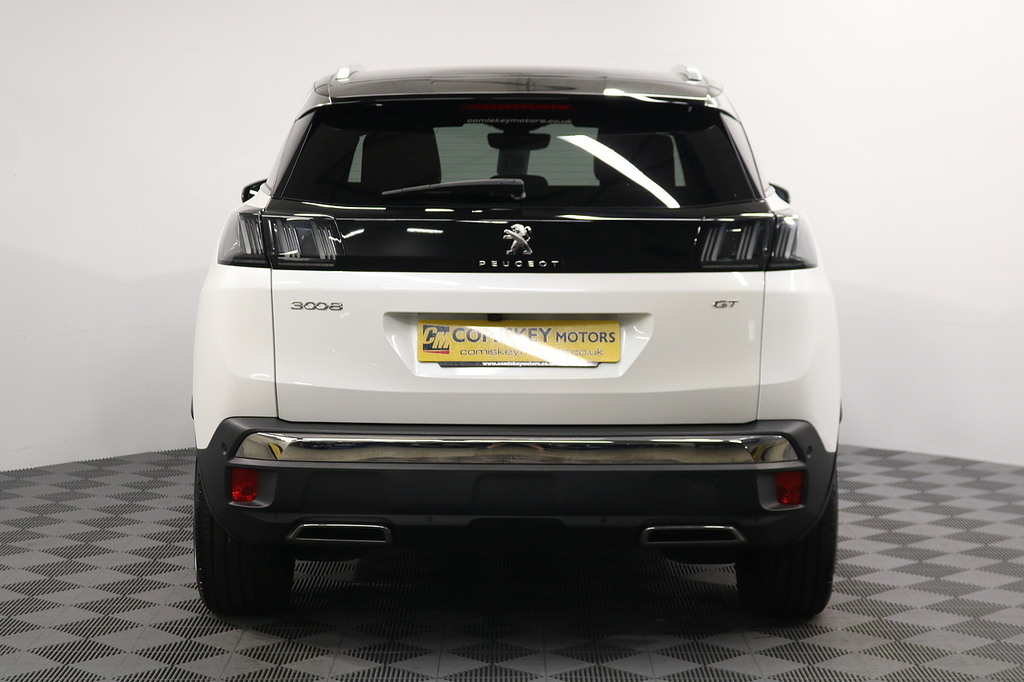 Peugeot 3008 Bluehdi Gt FV73GUA White #5