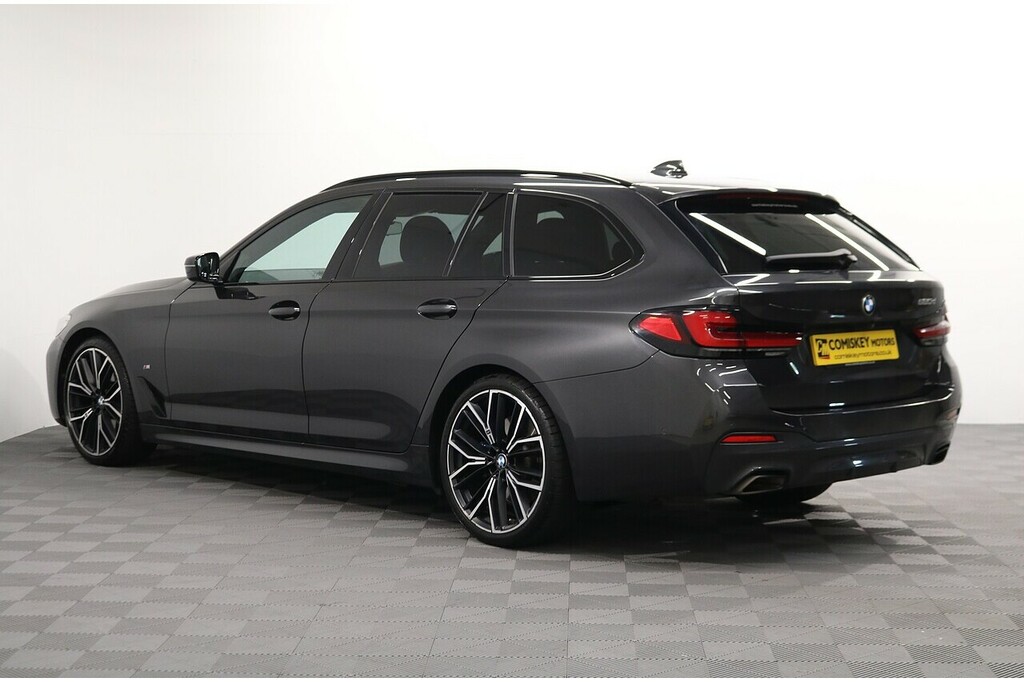 BMW 5 Series 520D Mht M Sport Grey #4