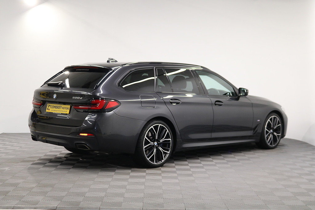 BMW 5 Series 520D Mht M Sport Grey #6