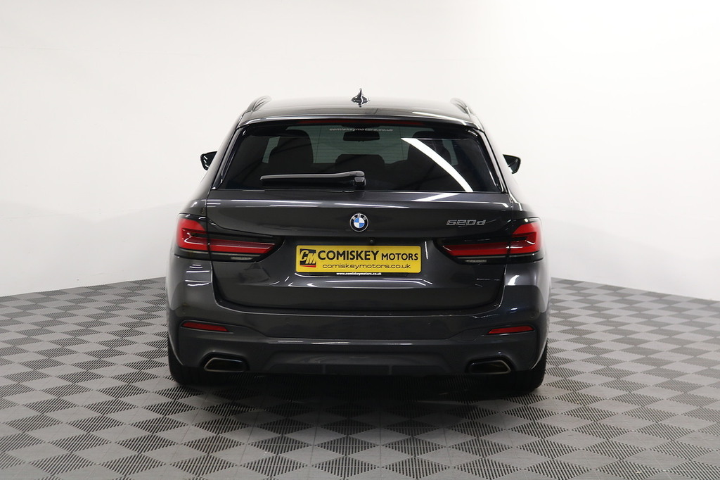 BMW 5 Series 520D Mht M Sport Grey #5