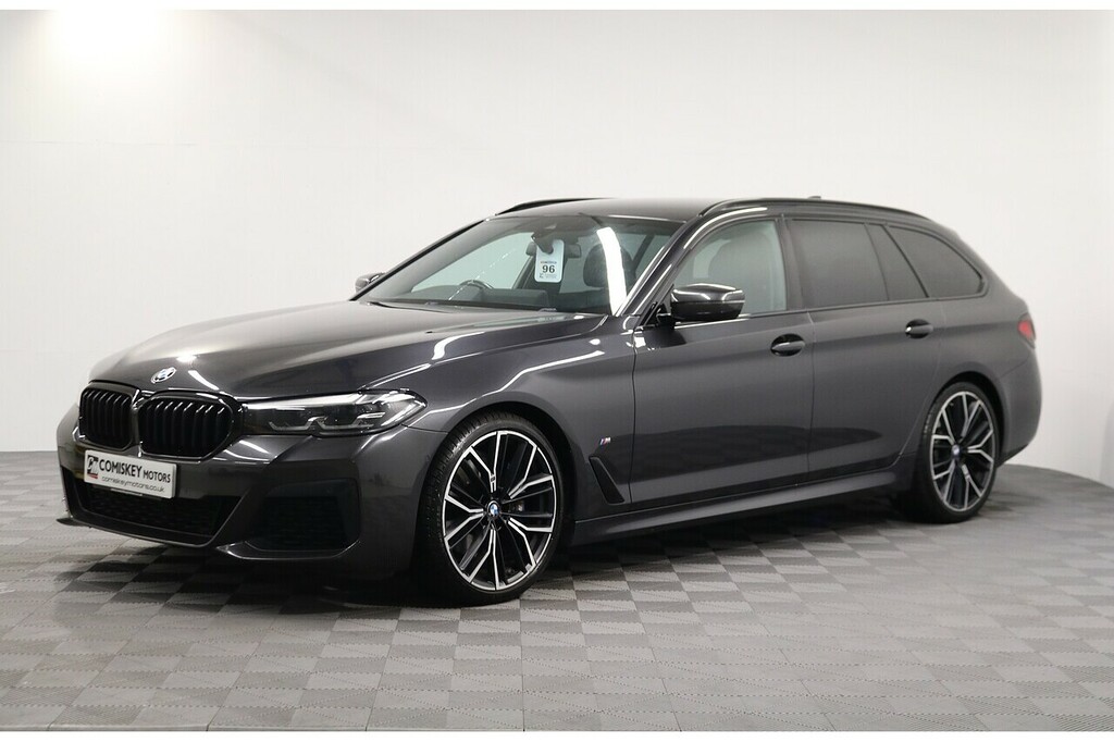BMW 5 Series 520D Mht M Sport Grey #3