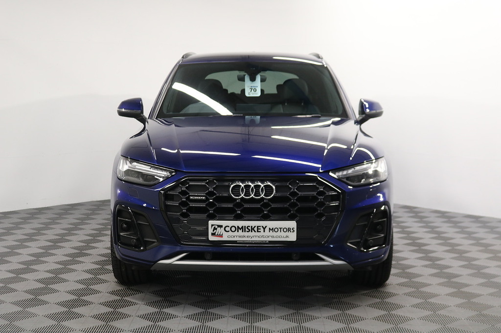 Audi Q5 Tdi S Line Blue #2