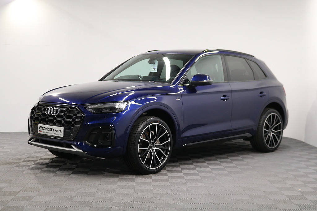 Audi Q5 Tdi S Line Blue #3