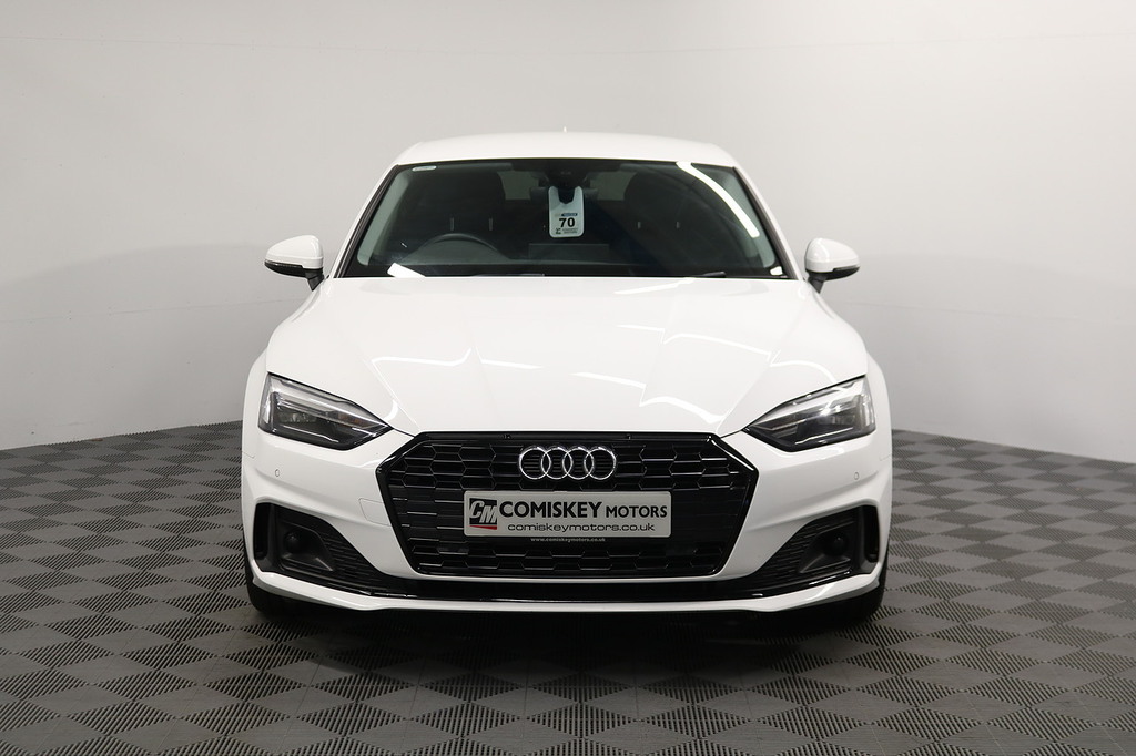 Audi A5 Tdi Sport YB72JXG White #2