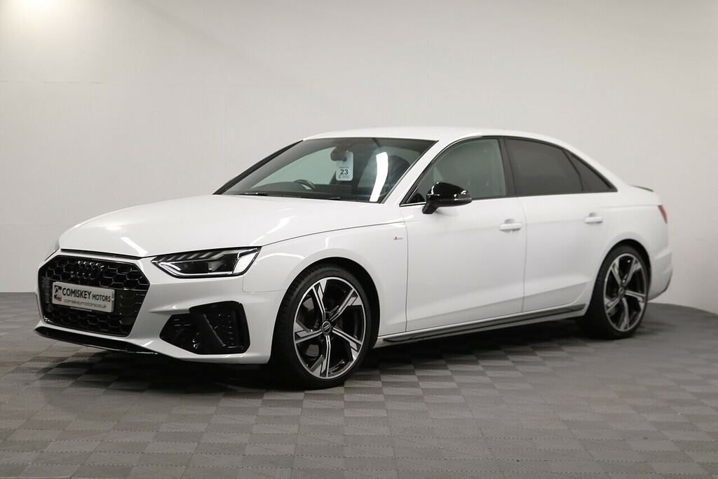 Audi A4 Tdi Black Edition LS73GGZ White #3
