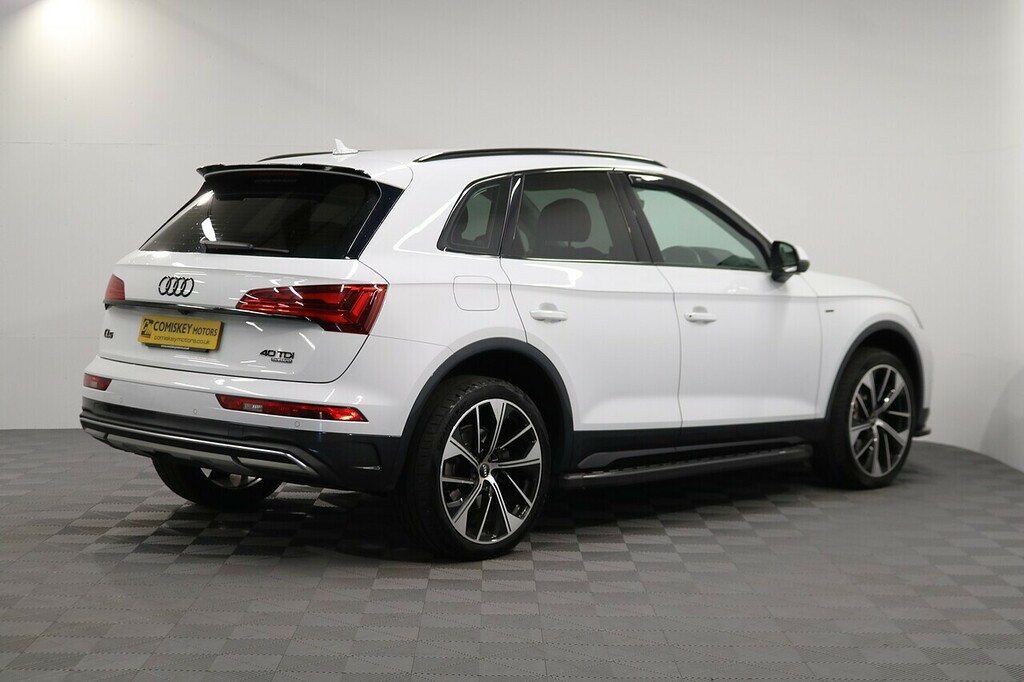Audi Q5 Tdi Sport SG71OZO White #6