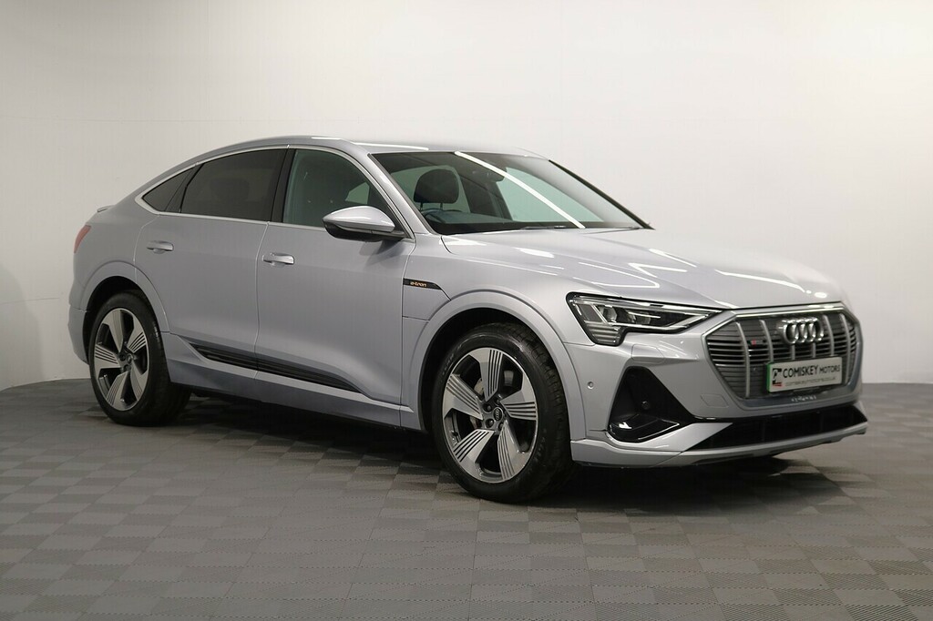 Audi E-Tron S S Line Silver