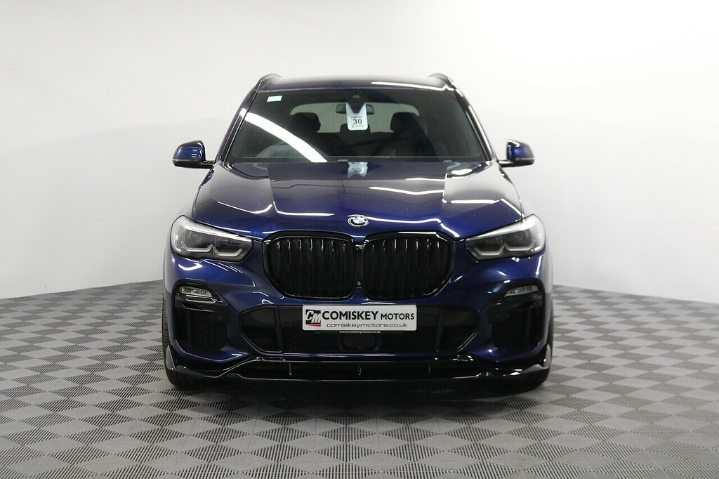 BMW X5 30D Mht M Sport YA21GHD Blue #2