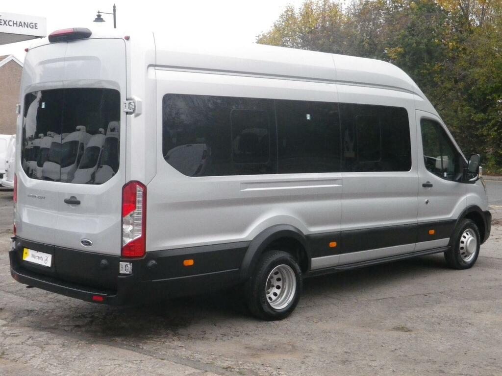 Ford Transit Custom Minibus 2.0 Transit Leader 17 Seater Minibus 460 L YR71HVJ Silver #4