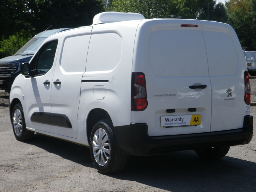 Peugeot Partner Temperature Controlled 1.5 Bluehdi 950 Lwb Profess CE21UDL White #3