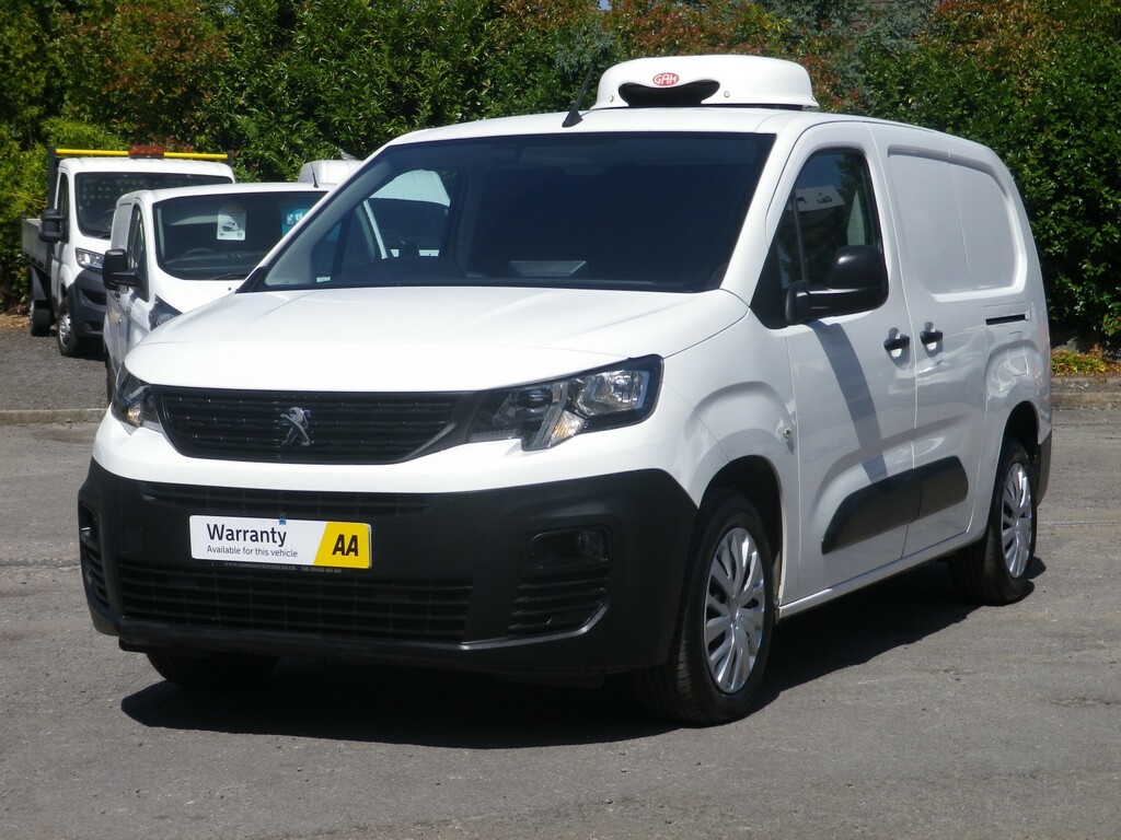 Peugeot Partner Temperature Controlled 1.5 Bluehdi 950 Lwb Profess CE21UDL White #2
